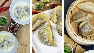 How to Cook Dumplings Boil Steam or PanFry  Cooking Tutorial by Marys Test Kitchen [upl. by Steinke120]