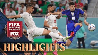 Iran vs United States Highlights  2022 FIFA World Cup [upl. by Gronseth]