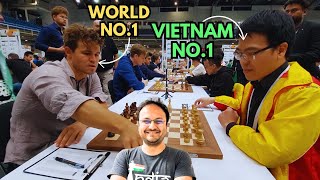 Why Magnus Carlsen is World no1 for 14 years  Carlsen vs Le Quang Liem [upl. by Vookles]