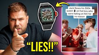 Exposing Jack Doherty Lying About His Watches Again [upl. by Hy]