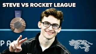 US Pommel Horse Specialist Steve Nedoroscik Takes on Rocket League [upl. by Arrec]