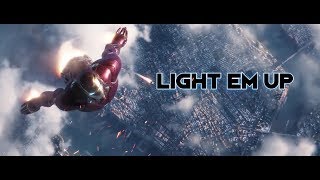 MV Avengers Infinity War  Light Em Up [upl. by Rachelle438]