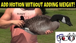 Goose Silhouettes with built in motion higdon motion flats  bco review [upl. by Linden]