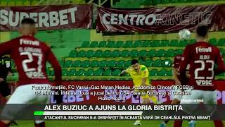 Alex Buziuc a ajuns la Gloria Bistrița [upl. by Dunson]