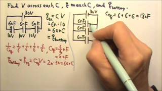 AP Physics 2 Review Static Electricity 3 Capacitors [upl. by Ellenij]