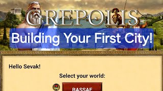 Grepolis Strategy How to Build Your First City [upl. by Derrik485]