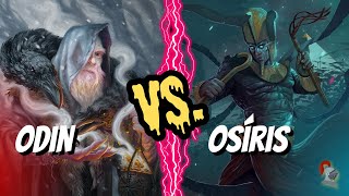 Odin vs Osíris A Batalha dos Deuses do Conhecimento e do Submundo [upl. by Naej495]