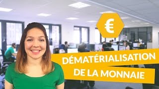 Dématérialisation de la monnaie  Economie  Première ES  digiSchool [upl. by Nireves]