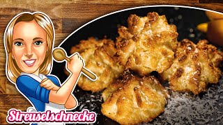 Kokosmakronen Rezept Zitrone Saftig und Weich 🎄 Plätzchen Glutenfrei Wenig Zutaten [upl. by Gomez143]