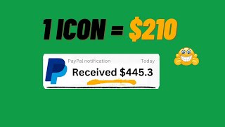 Earn 5000DAY By Selling Ai Icons On Flaticon💲🤑sell icon on flaticon 2024💵how to sell icon 2024💸💵 [upl. by Ahsimat]