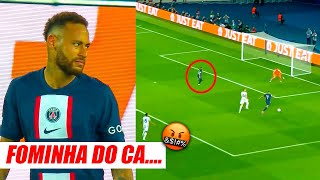 NEYMAR SE IRRITA COM MBAPPÉ POR NÃO TOCAR A BOLA [upl. by Freed]