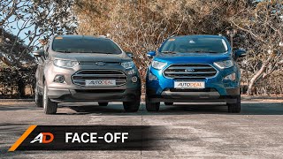 AutoDeal Face Off Ford Ecosport 2019 vs 2018 [upl. by Quinn]