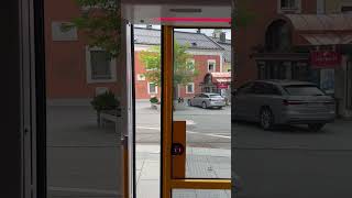 Gmunden Traunsee tram door closing [upl. by Thorstein]