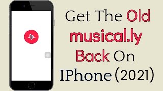 How To Get The Old Musically Back  Go Back To Musically From Tik Tok  iOS 2021 [upl. by Meave34]