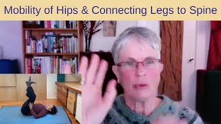 Mobility of Hips amp Connecting Legs to Spine  Intro to Legs in Action  Feldenkrais w Deborah Bowes [upl. by Erodasi]