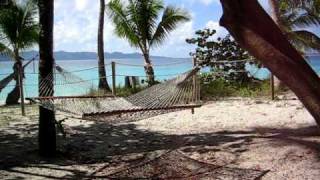 View from Cottage 2 at the Sandcastle Jost Van Dyke BVI [upl. by Sanoj391]