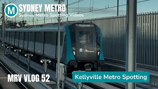 Metro Afternoon Peak at Kellyville Sydney Metro [upl. by Vic]