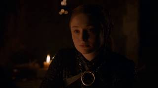 Sansa stark tells the Hound how she killed RamsayGot 08×04 [upl. by Froma]