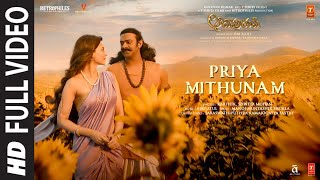 Full Video Priya Mithunam Song  Adipurush  Prabhas  Ajay AtulRamajogayya S  Om Raut [upl. by Ebba]