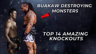 Buakaws Brutal Knockouts Destroying Monsters [upl. by Tellford822]