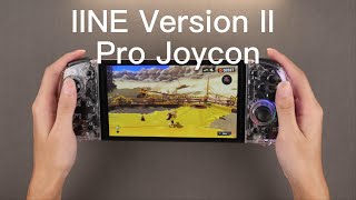 IINE Version II Joycon change to Metal joysticks and enhanced the RGB lights [upl. by Misak]