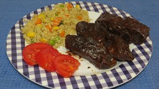 Beef Shoulder Country Style Ribs Cooked in the Toaster Oven [upl. by Ayokal]