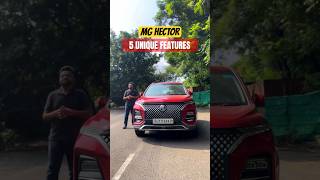 Hector Facelift  Top 5 Interesting Features MGHector MG SUV shorts [upl. by Acsirp673]