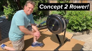 Concept 2 RowErg Rower Assembly [upl. by Peterson]