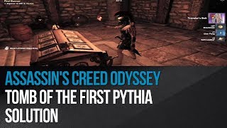 Assassins Creed Odyssey  Tomb of the First Pythia solution [upl. by Edaj]