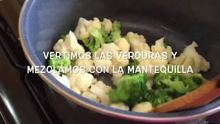 Pasta con Brocoli y Coliflor [upl. by Elleirad]