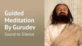 Powerful Guided Meditation by Sri Sri Ravi Shankar [upl. by Tabor]