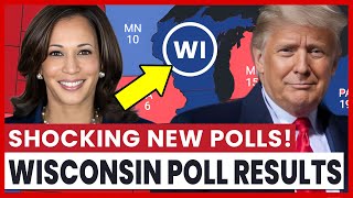 Wisconsin Poll Results AUGUST 2528 Donald Trump vs Kamala Harris 2024 US Election [upl. by Ayikaz]