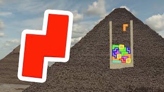 SOFTBODY TETRIS 21 TETRIS ON EGYPT [upl. by Aduhey]