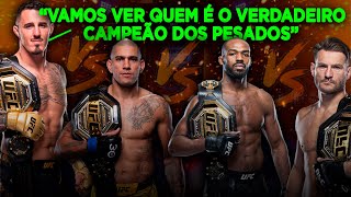 TOM ASPINALL SUGERE LUTA ENTRE OS PESADOS DO UFC [upl. by Mada]