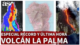 VOLCÁN EN LA PALMA  ESPECIAL ÚLTIMO RÉCORD y NUEVA FASE  Diario AS [upl. by Arima570]