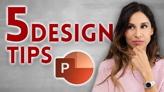 5 QUICK Ways to Improve Your PowerPoint Design [upl. by Cown]