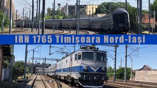 IRN 1765 Timișoara NordIași in Gara Arad [upl. by Nananne489]