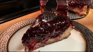 Homemade MarionBerry CheeseCake Full recipe in the description below [upl. by Feldt35]