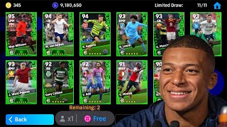 NEW FEATURED 🎉🎉 PLAYER REWARD X5 PACK OPENING EFOOTBALL 2024 MOBILE [upl. by Amble]