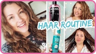 Locken ohne Hitze II HAARROUTINE für gesundes langes Haar [upl. by Latoniah]