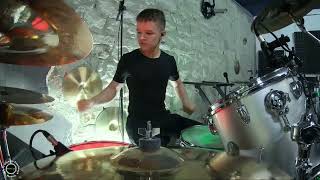 Jason Richardson amp Luke Holland  Tendinitis  Drum Cover [upl. by Noyar]