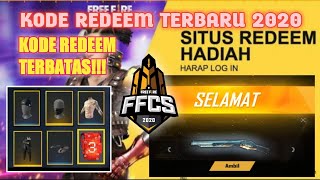 🔴FFCS ● KODE REDEEM FF EDISI FFCS TERBARU 2020 [upl. by Divaj]