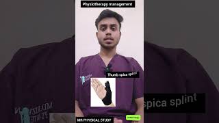 tenosynovitis treatment physio doctor treatment trending viralvideo hospital aiims popular [upl. by Aynos]