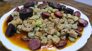 Receita de favas guisadas [upl. by Hufnagel]