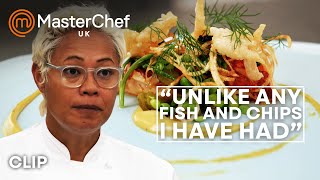 quotUnlike Any Fish And Chips Ive Hadquot  MasterChef UK  MasterChef World [upl. by Saunder]