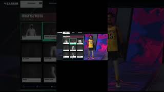 Jersey and Shirt on 2k25‼️ 2k25 viralvideo 2kcommunity support 2kcontentcreator followergoal [upl. by Ibur]