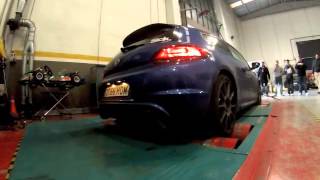 VW Scirocco R STAGE 2 APR Dyno [upl. by Yadsendew]