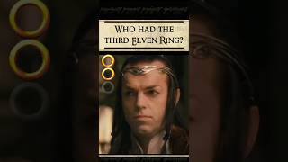 Who had the 3rd Elven Ring of Power lotr lotrrop [upl. by Demodena761]