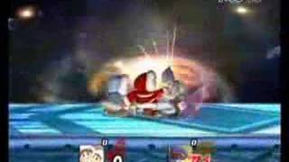 SSBB  Ice Climbers chain grab [upl. by Enialahs13]