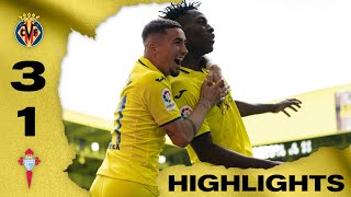 Highlights Villarreal CF 31 RC Celta de Vigo [upl. by Girovard421]